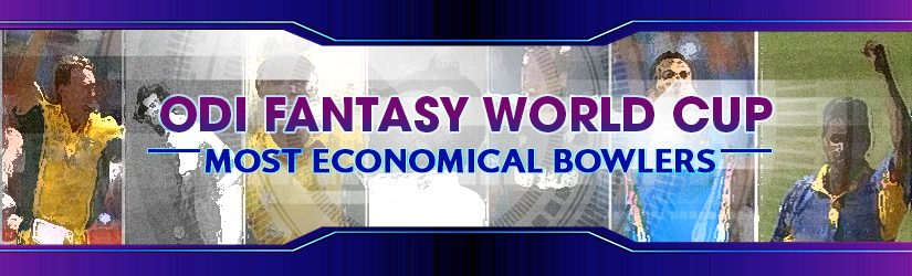 ODI Fantasy World Cup –Most Economical Bowlers