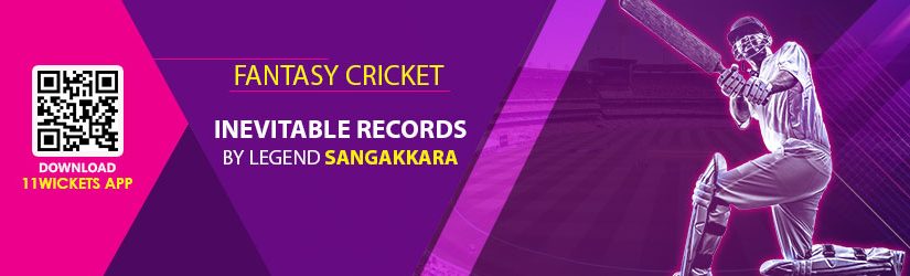 Fantasy Cricket – Inevitable Records by Legend Sangakkara