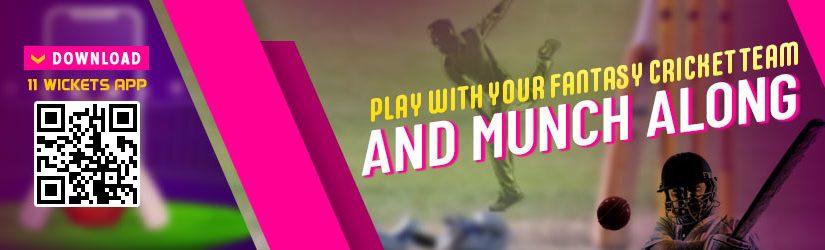 Play with your Fantasy Cricket Team and Munch Along